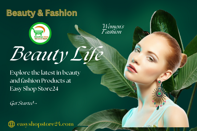 Easy shop store 24-home page- Beauty & Fashion image