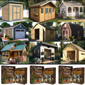 Easy Shop Store 24-Sheds plans designed Easy and make building your perfect